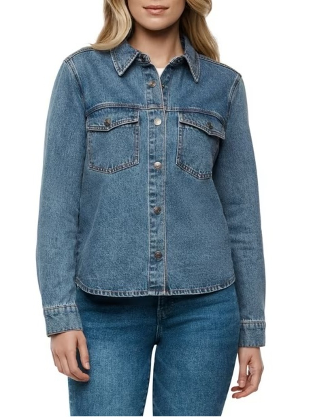 NWT Express Women's Denim Jacket - Picture 9 of 12